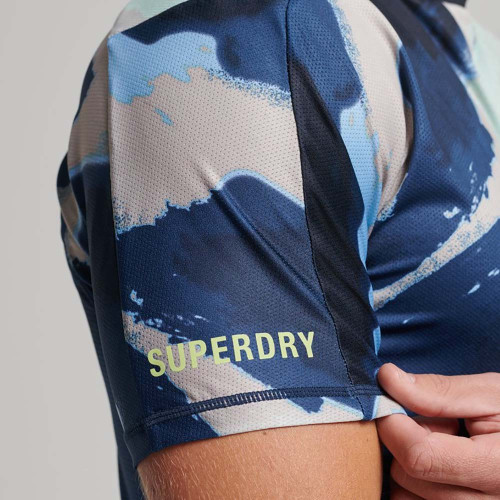 Superdry Ανδρική κοντομάνικη μπλούζα Run Short Sleeve T-Shirt
